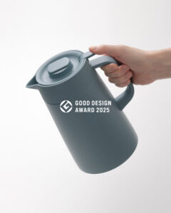 Tiger corporation vacuum insulated pot PWR winning Good Design Award 2025 | Doogdesign.