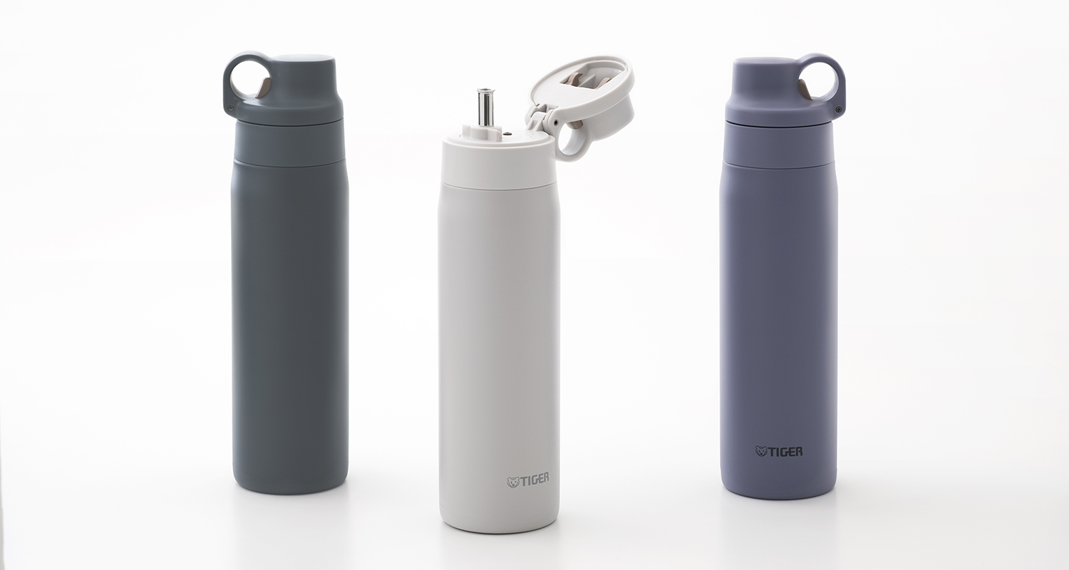 vacuum-insulated straw bottle / Tiger corporation | Portfolio - Doogdesign. Inc.