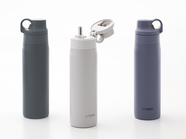 Vacuum-insulated straw bottle